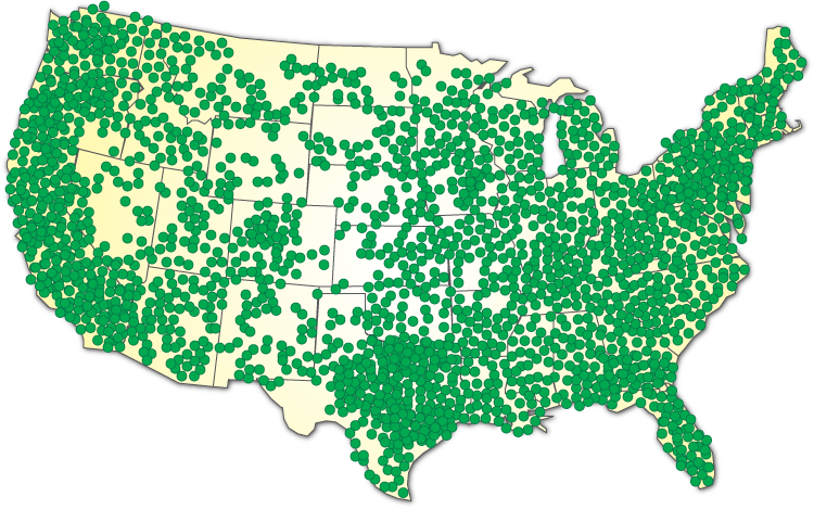 Allpoint Map USA